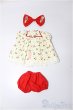 画像2: 幼SD/OF:Babydoll Onepiece -Red　ChicaBi製/1/6　30ｃｍ　BJD　MJD　衣装　ドール用 A-24-11-27-521-NY-ZA (2)