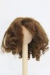 画像1: 8〜9inch/モヘアウィッグ I-24-04-28-3035-TO-ZI (1)