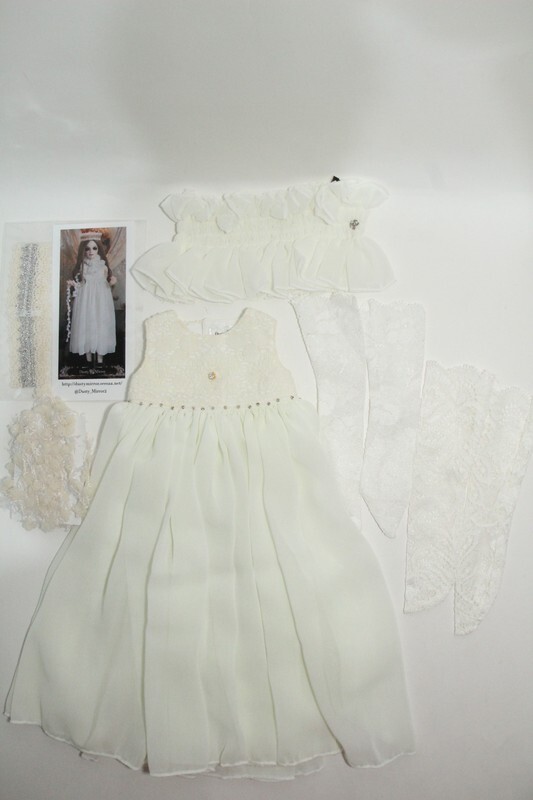 SD/OF：ドレス衣装セット（Dusty Mirror様製） Y-23-11-22-187-YB-ZY