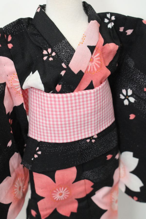 素晴らしい品質 刺繍 桜 白 道中着 付下げ フルセット 着物